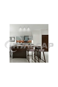 Светильник Gauss Overhead накл цил 6W 420lm 4100K 170-240V IP20 68*75мм белый с расс LED