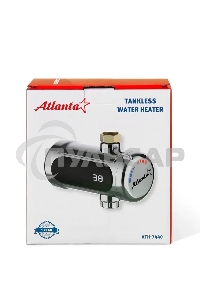 Водонагреватель Atlanta ATH-7440 серебристый