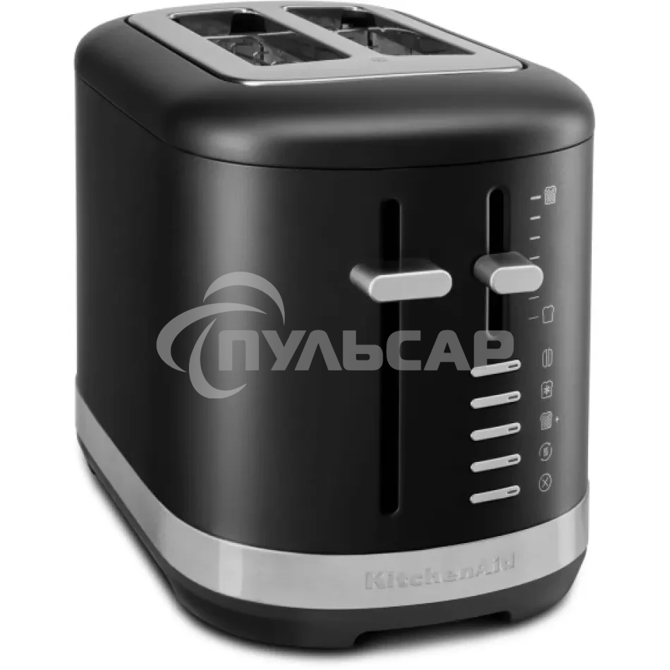 Тостер KitchenAid 5KMT2109EBM, черный матовый, на 2 тоста