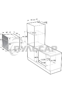 Духовой шкаф электрический Gorenje BOS67372CLB черный