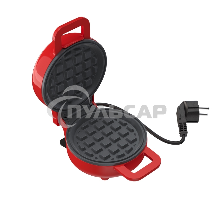 Вафельница для венских вафель Maxvi SM552P красный