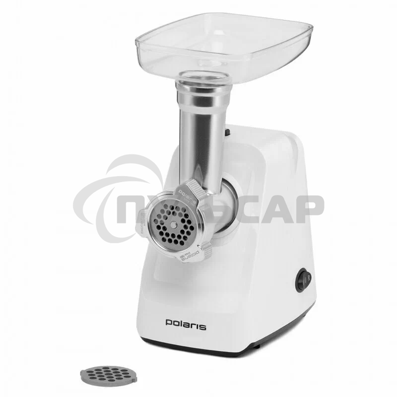 Мясорубка электрическая Polaris PMG 1852 RUS белый