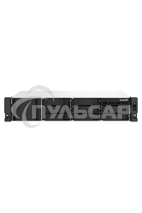 Сетевое хранилище SMB QNAP TS-873AeU-4G NAS 8x3.5/2.5 SATA/SSD trays, 2 x M2 PCIe, 2x 2.5 GbE, 2U rackmount, 1 PSU. AMD Ryzen V1500B 4-core/8-thread 2.2 GHz processor, 4 Gb DDR4 RAM (1*4 Gb) up to 64Gb (2*32 Gb). W/o rail kit RAIL-B02