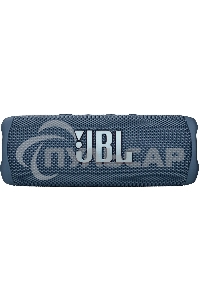 Портативная акустика JBL Flip 6 синий, Bluetooth 5.1, время воспроизведения 12 ч, емкость аккумулятора 4800 mAh, время заряда 2,5 ч, синий