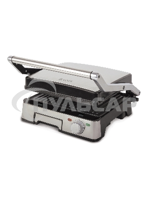 Гриль-пресс Vitek VT-8450 (MC) серебро/черный
