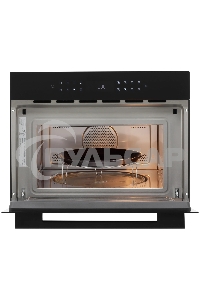 Микроволновая печь встраиваемая Krona ONYX 45H mw BL/BL черный, 38 л, 1000 Вт, переключатели - сенсор