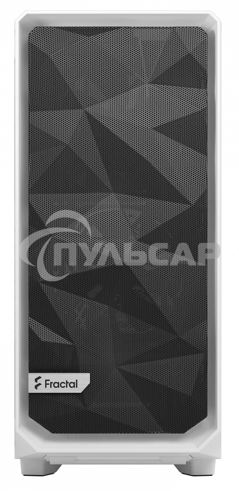 Компьютерный корпус Fractal Design MESHIFY 2 COMPACT белый - TG / ATX, TG / 2x140мм & 1x120мм fans inc. / FD-C-MES2C-05