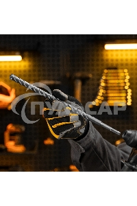 Бур по бетону Denzel цельная крестовая пластина, 14x315 мм, SDS PLUS