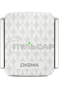 Повторитель беспроводного сигнала Digma D-WR400 AC1200 10/100BASE-TX/Wi-Fi белый