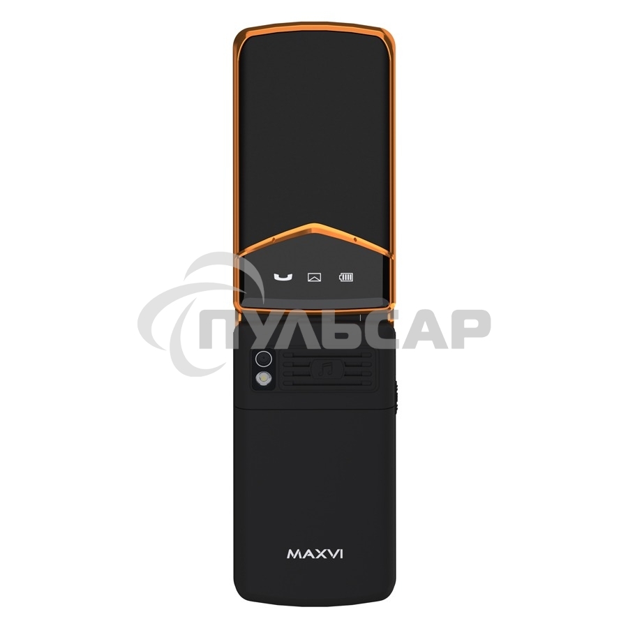Мобильный телефон Maxvi E11 черный/золотой