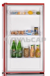 Холодильник Nordfrost NRB 152 R красный двухкамерный 205/115 л морозилка снизу, капельная система