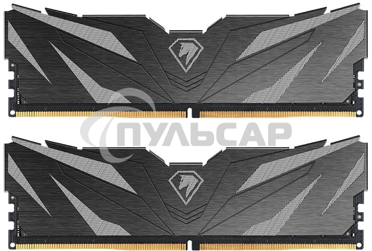 Оперативная память NETAC Shadow II, DDR5, 32Gb (2x16Gb), 6000 MHz, CL38, DIMM, с радиатором, черный