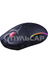 Мышь беспроводная REDRAGON 2.4G/проводная игровая 7+кн.колесо 10000dpi RGb черный Invader Pro