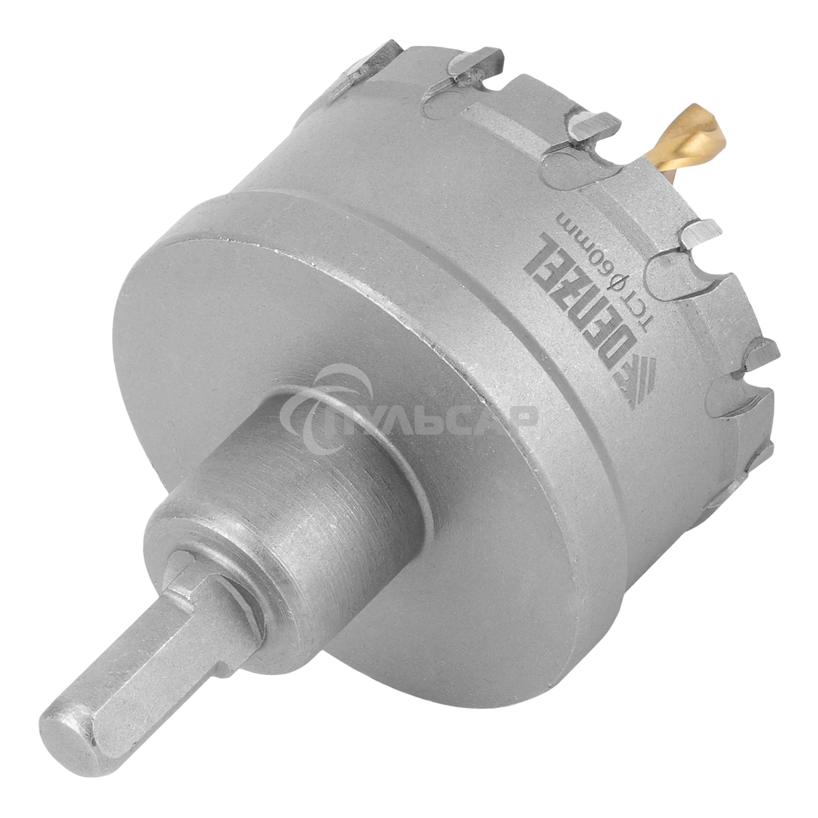 Коронка по металлу Denzel твердосплавная, 60 мм