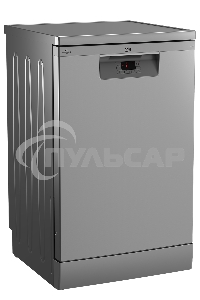 Посудомоечная машина Beko BDFN15421S, серебристая, 59.8 см, 14 компл., 49 дБ, класс A