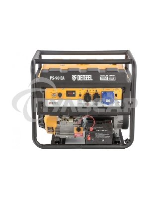 Электрогенератор бензиновый Denzel PS 90 EA, 9 кВт, 85 дБ, 92 кг
