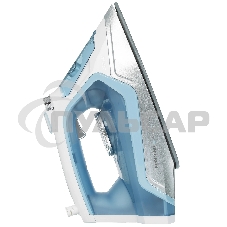 Утюг Redmond RI-C284 голубой, 2200 Вт, подошва - керамика, пар 35 г/мин, паровой удар 160 г/мин, самоочистка, антикапля