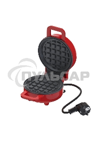 Вафельница для венских вафель Maxvi SM552P красный