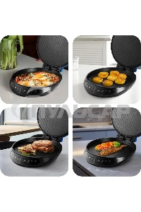 Пиццамейкер Kitfort КТ-3680 1800Вт синий/черный