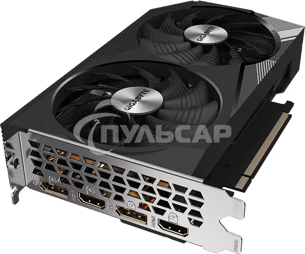 Видеокарта Gigabyte RTX 3060 WINDFORCE OC 12GB GDDR6 192bit 2xDP 2xHDMI 2FAN (GV-N3060WF2OC-12GD)
