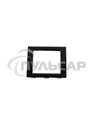 Рамка универсальная, 2 модуля, черный, RAL 9005 DKC / ДКС F00011B In-Liner Aero
