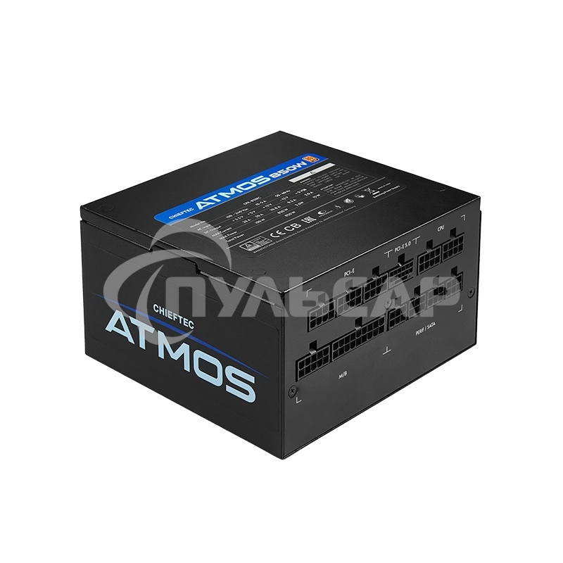 Блок питания Chieftec Eon ZPU-600S, 600Вт, 80 PLUS, 120мм, черный