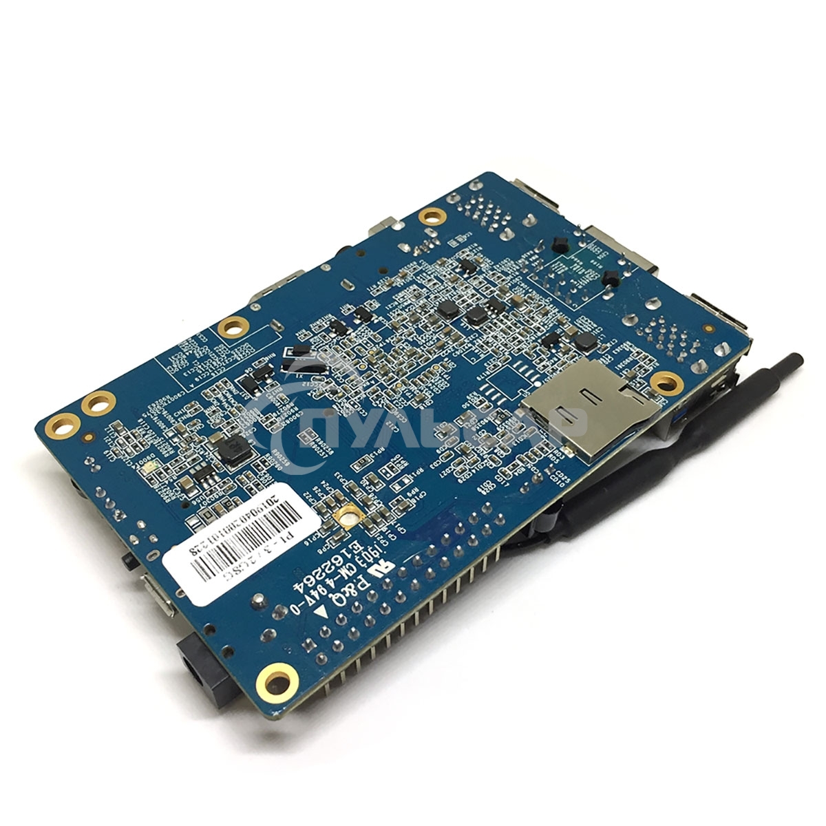Микрокомпьютер Orange PI 3 2Gb + 8Gb EMMC, Android 7, с кабелем питания. (44286)
