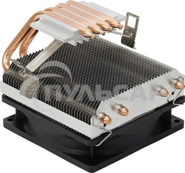 Кулер для процессора AeroCool / Formula Air Frost 4 черный, 90 мм, алюминий/медь, 1800 об/мин, 25.7 дБ, 3 pin, 125 Вт, 78 мм