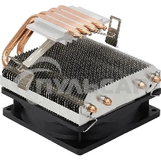 Кулер для процессора AeroCool / Formula Air Frost 4 черный, 90 мм, алюминий/медь, 1800 об/мин, 25.7 дБ, 3 pin, 125 Вт, 78 мм