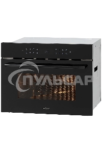 Микроволновая печь встраиваемая Krona ONYX 45H mw BL/BL черный, 38 л, 1000 Вт, переключатели - сенсор