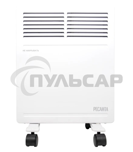 Конвектор Ресанта ОК-500, белый, 500 Вт, 5 м2, термостат 67/4/9