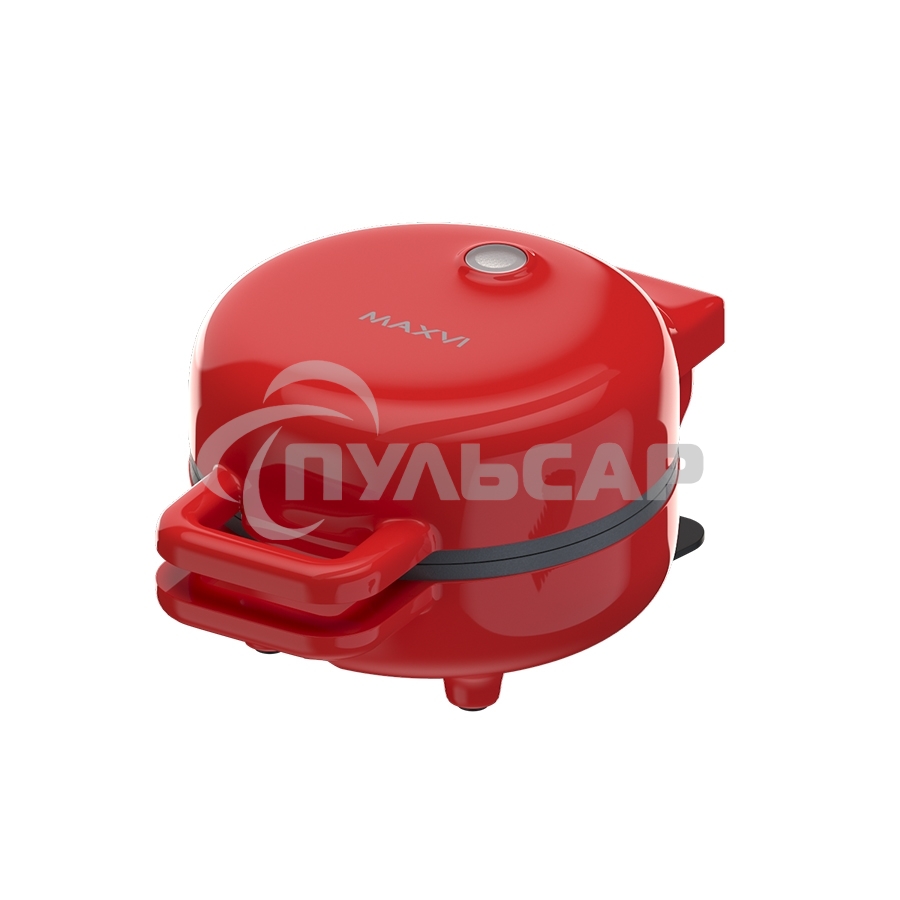 Вафельница для венских вафель Maxvi SM552P красный