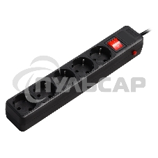 Сетевой фильтр Smartbuy (SBSP-5-30-K) 5 гн х 3,0 м черный