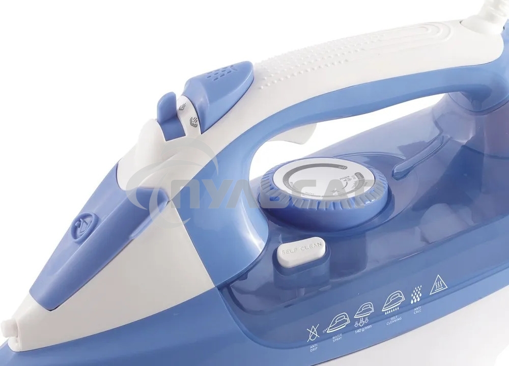 Утюг Vitek VT-8330 белый/голубой