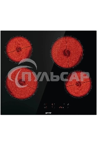 Электрическая варочная панель Gorenje ECT641BSCE Hi-Light, независимая, черный