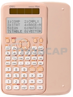Калькулятор научный Deli ED991ES розовый 10+2-разр.