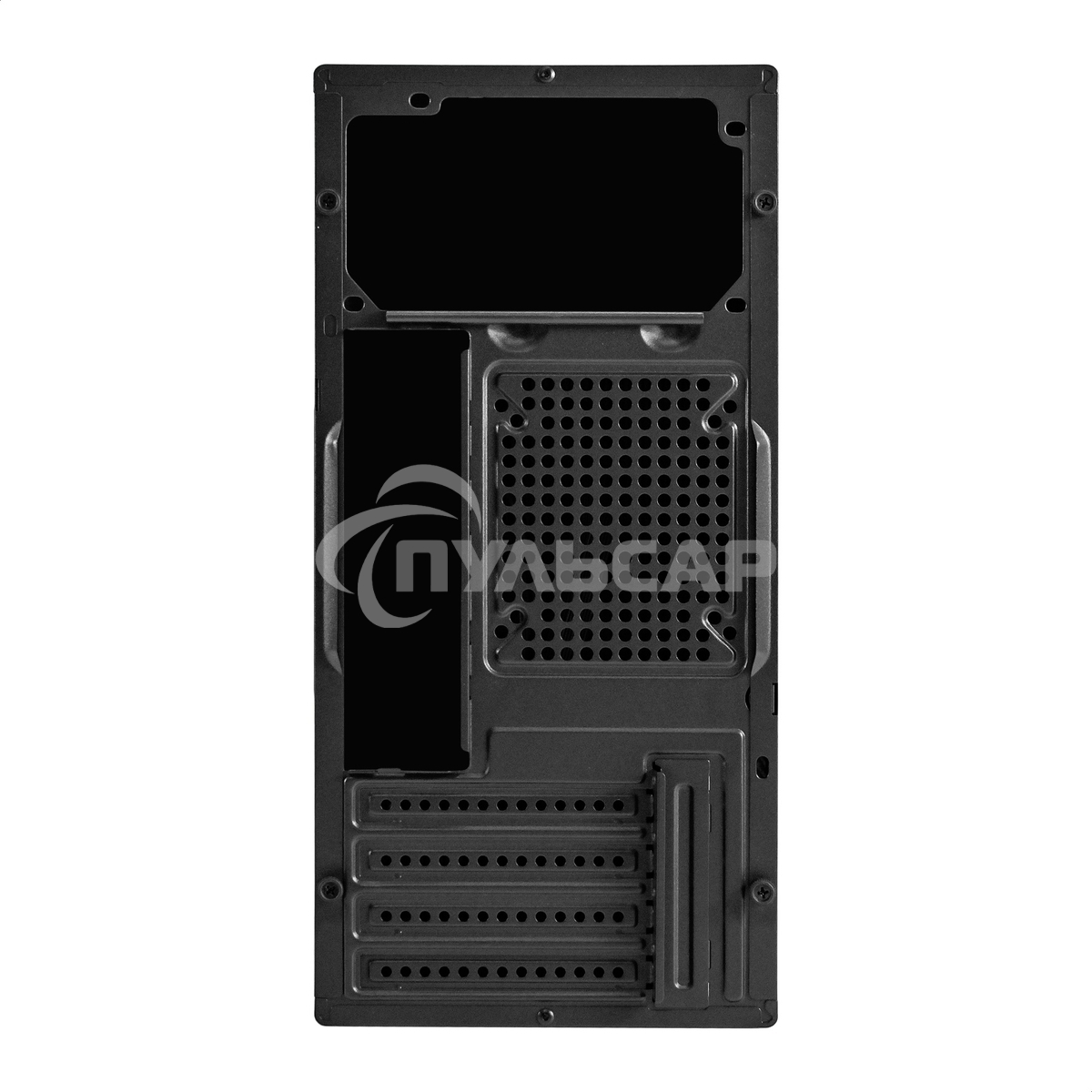Компьютерный корпус Minitower ExeGate BAA-303MU (mATX, без БП, 2*USB+1*USB 3.0, HD Audio, черный)