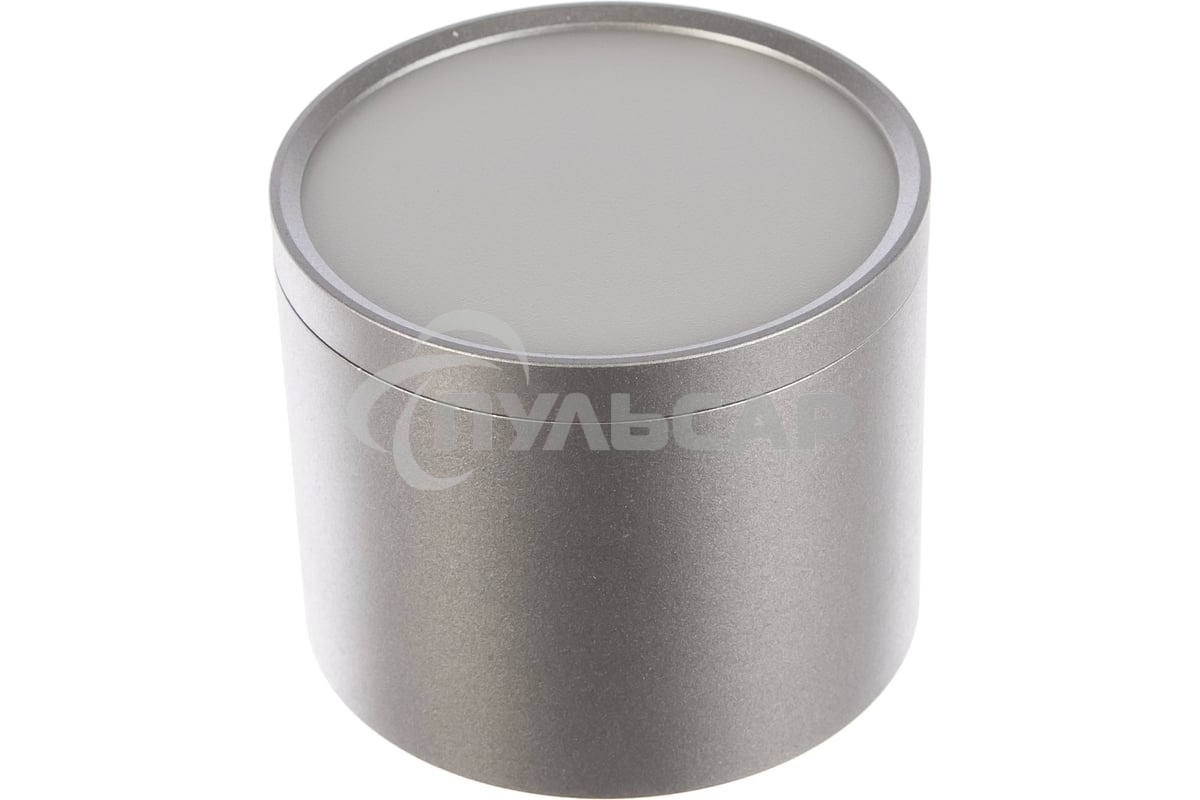 Светильник Gauss Хром/Сатин LED накладной с рассеивателем 10W 4100K 88х75мм 1/30