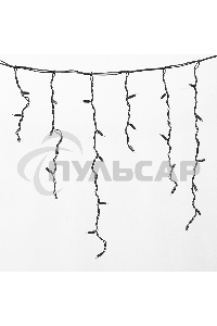 Гирлянда светод. уличная Funray Бахрома SIC-120B,3.0*0.7м,120ламп,синий,IP60,черн.шн.1.5м,СОЕД,