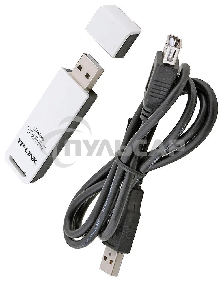 Сетевой адаптер TP-Link SOHO TL-WN727N 150M Wireless Lite-N USB Adapter,Ralink chipset,1T1R,2.4Gh
