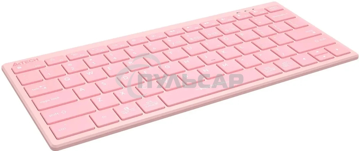 Клавиатура беспроводная A4Tech Fstyler FBX51C розовый USB BT/Radio slim Multimedia