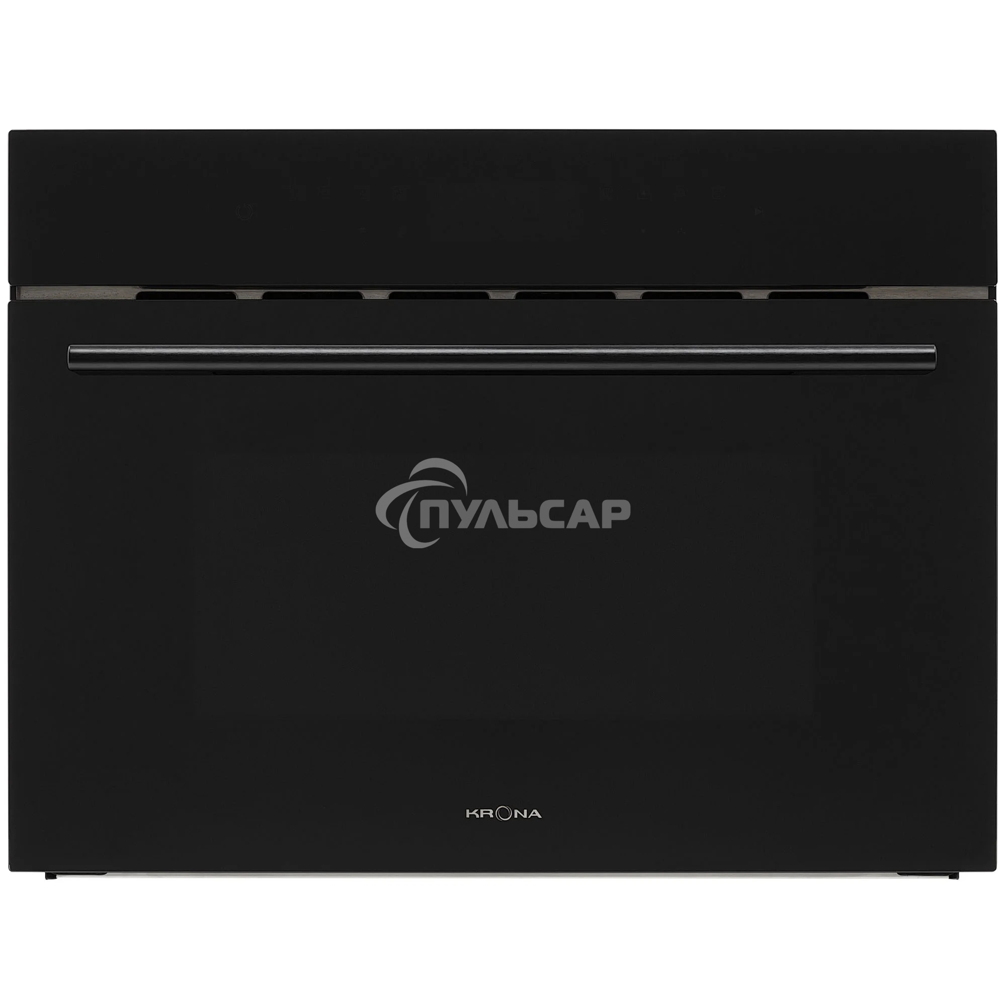 Микроволновая печь встраиваемая Krona ONYX 45H mw BL/BL черный, 38 л, 1000 Вт, переключатели - сенсор