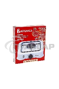 Плитка газовая ВАСИЛИСА ВА-6501, 1 конф. белая (10)