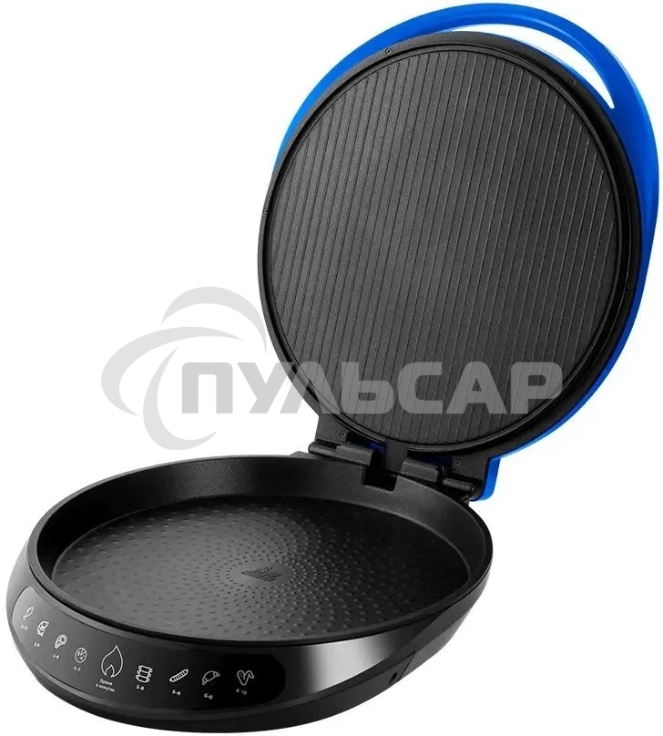 Пиццамейкер Kitfort КТ-3680 1800Вт синий/черный