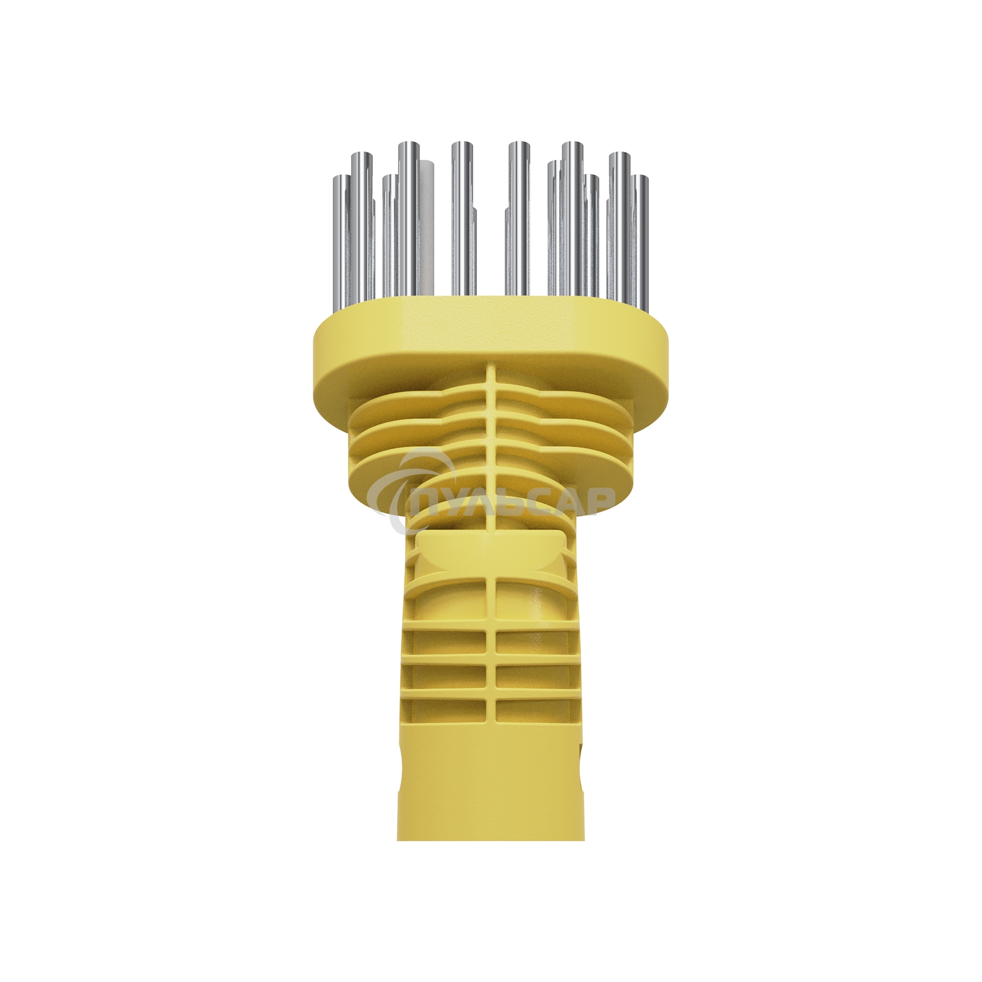 Пароочиститель напольный Polaris PSC 1711C 1700Вт желтый/черный