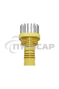 Пароочиститель напольный Polaris PSC 1711C 1700Вт желтый/черный