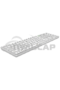 Клавиатура проводная Genius SlimStar 126 wired keyboard белый color (12 Multimedia Function Keys and 4 dedicated Hotkeys for Quick Coммands, Ultra-Slim Keycaps)