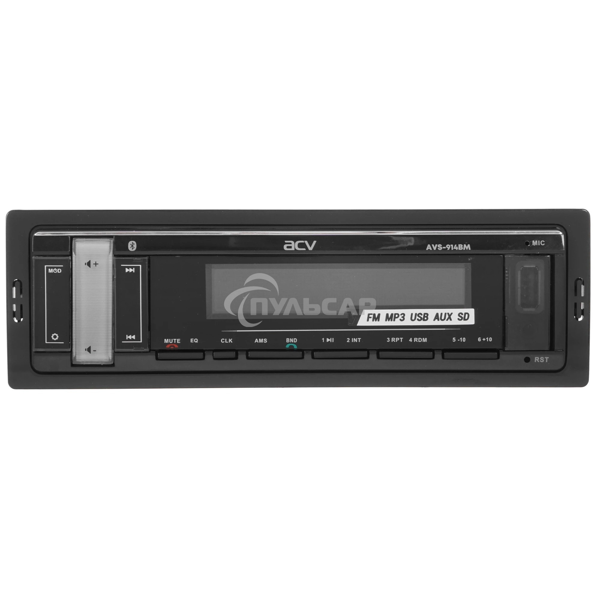 Автомагнитола ACV AVS-914BM 1DIN 4x50Вт