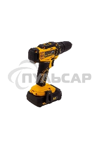 Дрель-шуруповерт Denzel CDL-18-02BM, Аккумуляторная, 18В, 2 АКБ, Кейс