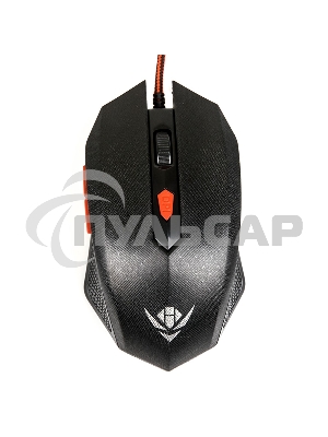 Мышь проводная Dialog Nakatomi MOG-08U черный, 2400 dpi, USB, кнопки - 6